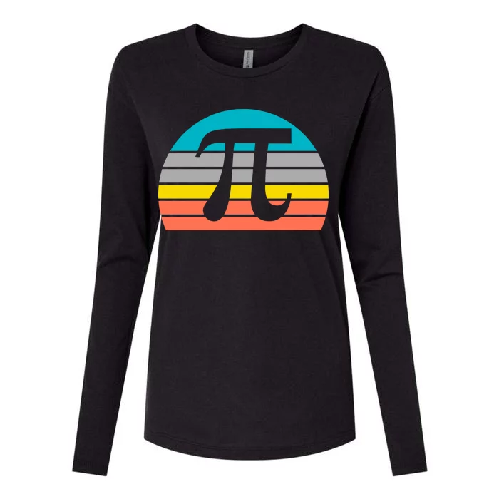 Pi Day Vintage Womens Cotton Relaxed Long Sleeve T-Shirt