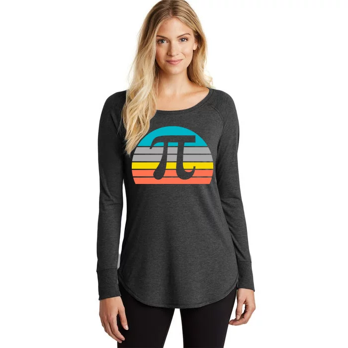 Pi Day Vintage Women's Perfect Tri Tunic Long Sleeve Shirt