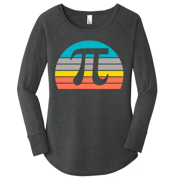 Pi Day Vintage Women's Perfect Tri Tunic Long Sleeve Shirt