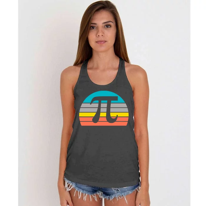 Pi Day Vintage Women's Knotted Racerback Tank