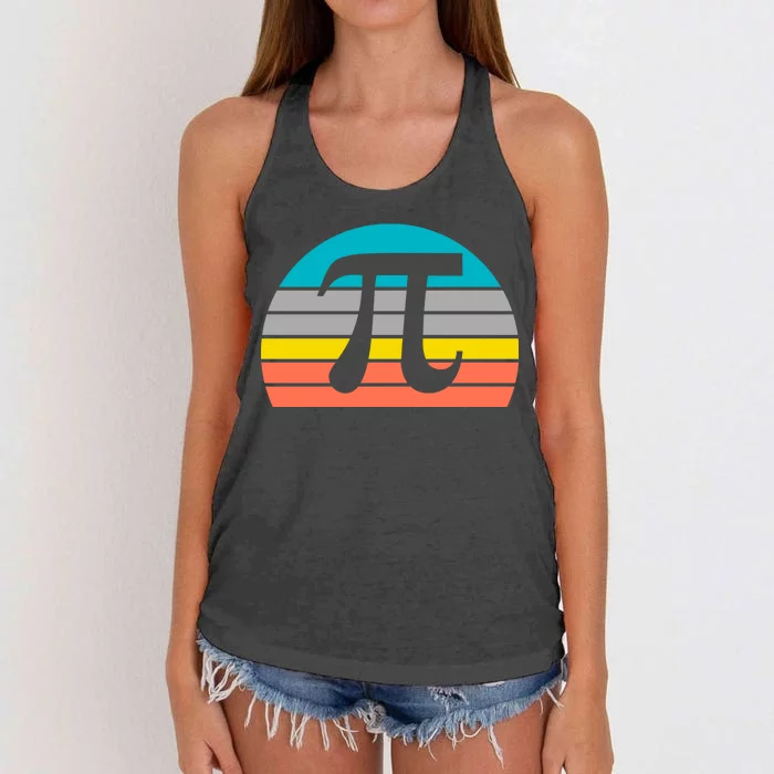 Pi Day Vintage Women's Knotted Racerback Tank