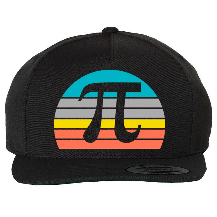 Pi Day Vintage Wool Snapback Cap