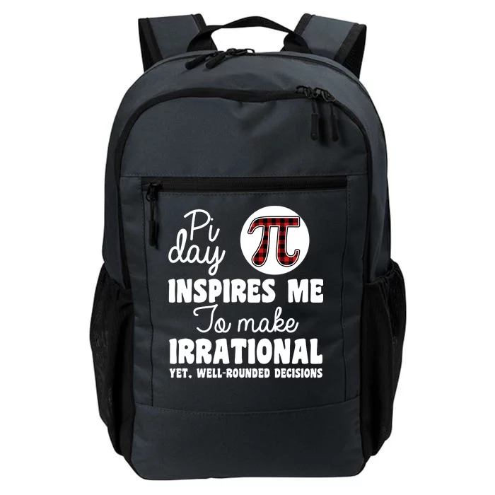 Pi Inspires Me Funny Pi Day 3.14 Daily Commute Backpack