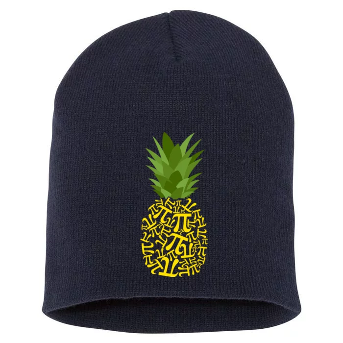 Pi-neapple Pi Day Short Acrylic Beanie