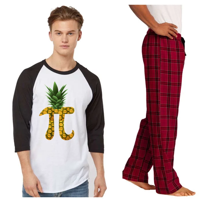 Pi-neapple Pineapple Pi Day Raglan Sleeve Pajama Set