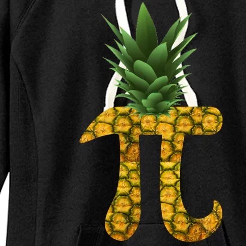 Pi-neapple Pineapple Pi Day Women's Fleece Hoodie