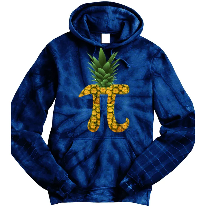 Pi-neapple Pineapple Pi Day Tie Dye Hoodie