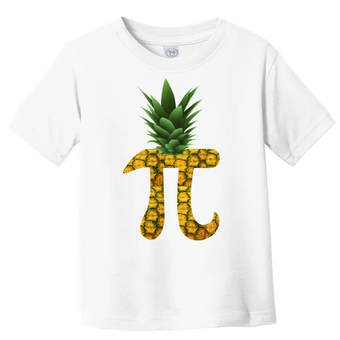 Pi-neapple Pineapple Pi Day Toddler T-Shirt