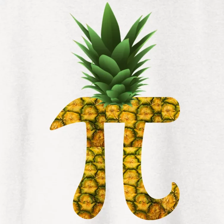 Pi-neapple Pineapple Pi Day Women's Crop Top Tee