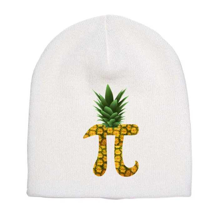 Pi-neapple Pineapple Pi Day Short Acrylic Beanie