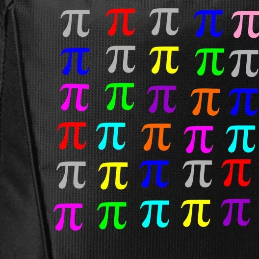 Pi Plaid Rainbow Pride Pi Day Collage City Backpack