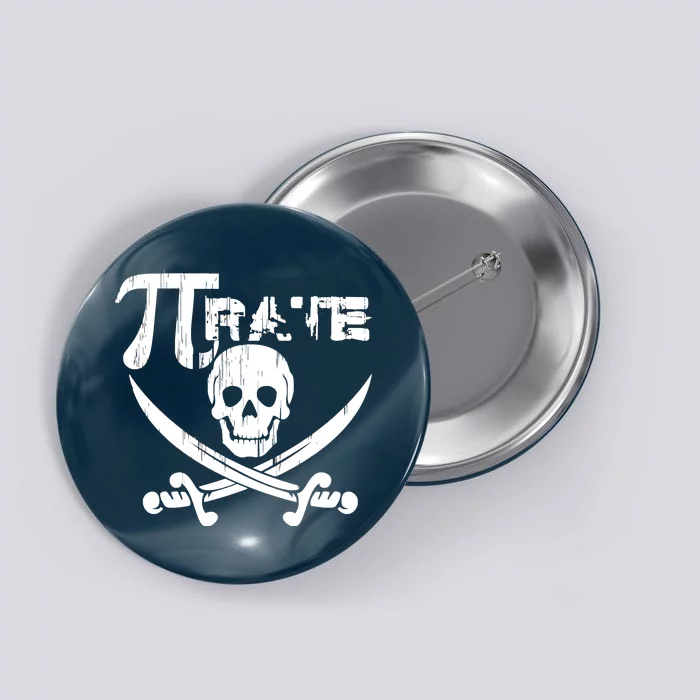 PI Rate Math Skull and Cross Swords Button