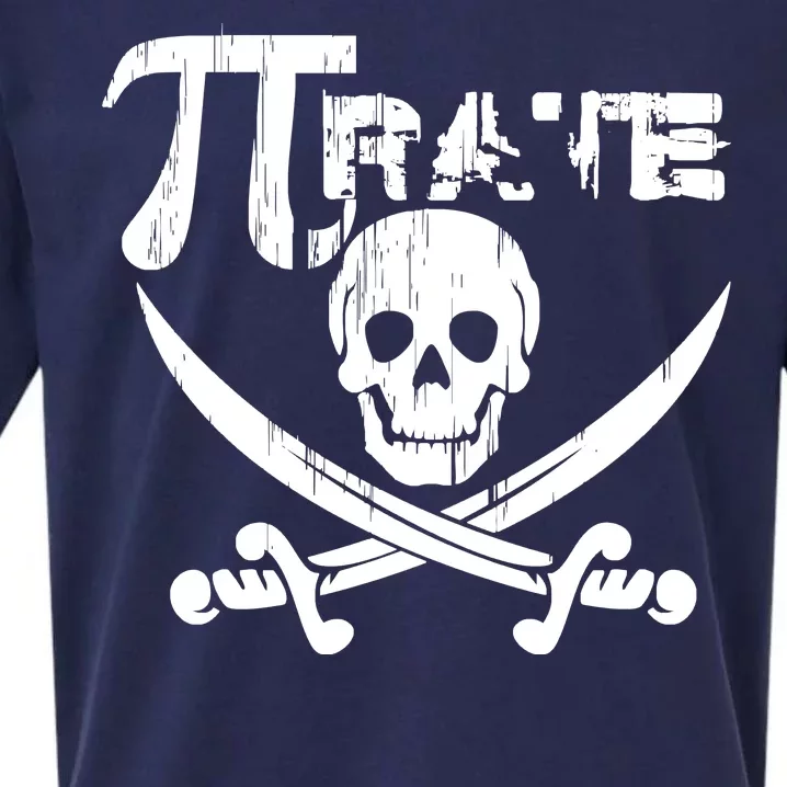 PI Rate Math Skull and Cross Swords Sueded Cloud Jersey T-Shirt