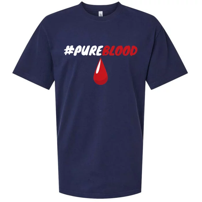 Pureblood Impeach 46 Joe Biden Anti Biden Sueded Cloud Jersey T-Shirt