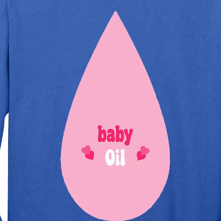 Pretend IM A Baby Oil Bottle Lazy Costume Long Sleeve Shirt