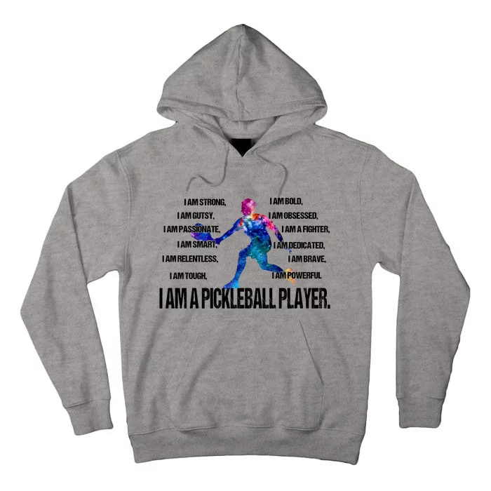 Pickleball I Am Trong Tall Hoodie