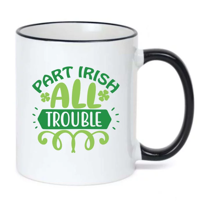 Part Irish All Trouble Black Color Changing Mug