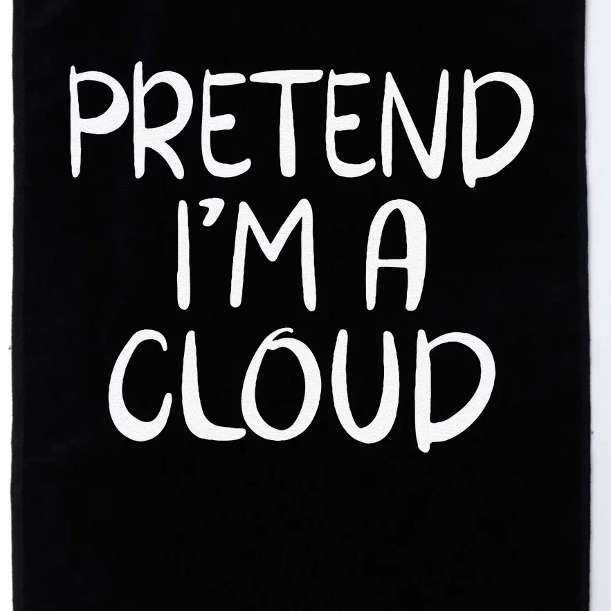 Pretend Im A Cloud Family Lazy Halloween Party Platinum Collection Golf Towel