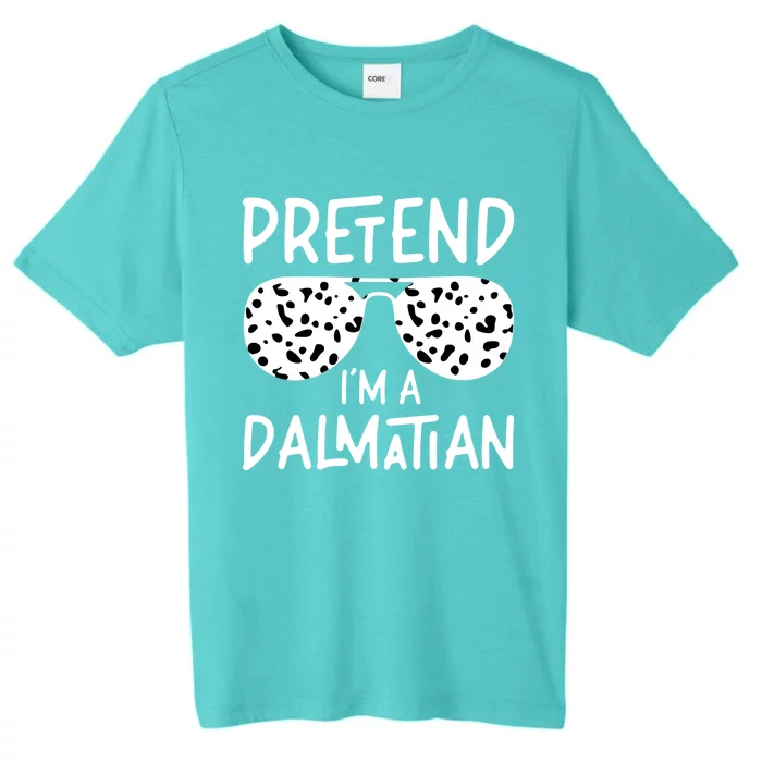 Pretend Im A Dalmatian Costume Funny Halloween Party Meaningful Gift ChromaSoft Performance T-Shirt