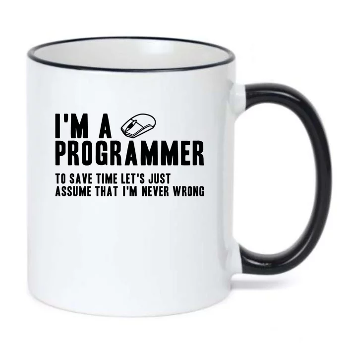 Programmer Is Always Right Software Engineer Programming Gift Black Color Changing Mug