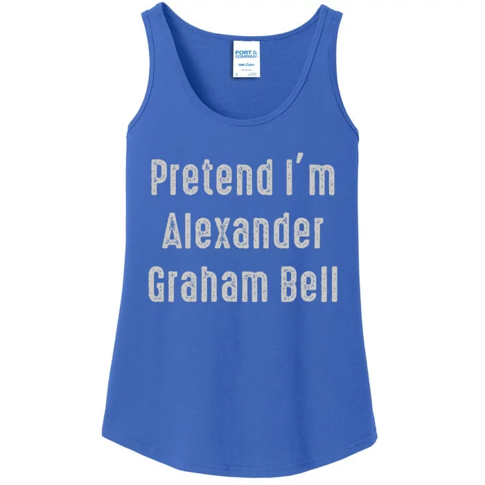 Pretend IM Alexander Graham Bell Easy Ladies Essential Tank