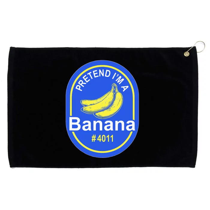 Pretend Im A Banana Lazy Halloween Last Minute Costume Grommeted Golf Towel