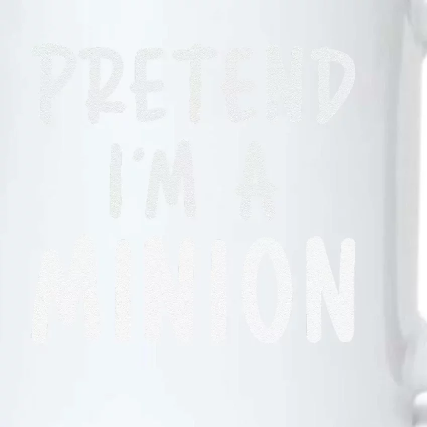 Pretend IM A Minion Costume Party Funny Halloween Minion Black Color Changing Mug