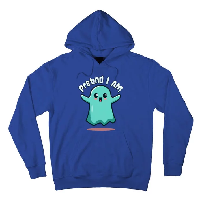 Pretend IM A Boo Ghost And LetS Haunt This Halloween Gift Tall Hoodie