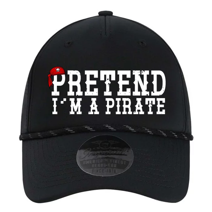 Pretend I'm A Pirate Funny Halloween Costume Performance The Dyno Cap