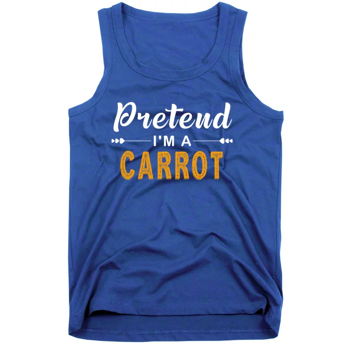 Pretend IM A Carrot Gift For Halloween Great Gift Tank Top