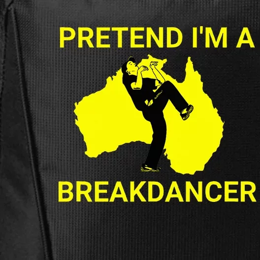 Pretend IM An Australian Break Dancer Matching Costume City Backpack