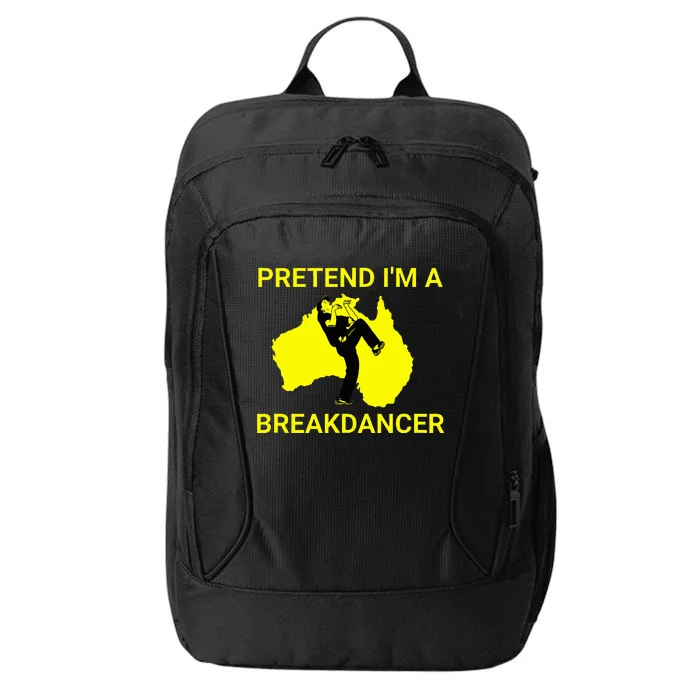 Pretend IM An Australian Break Dancer Matching Costume City Backpack