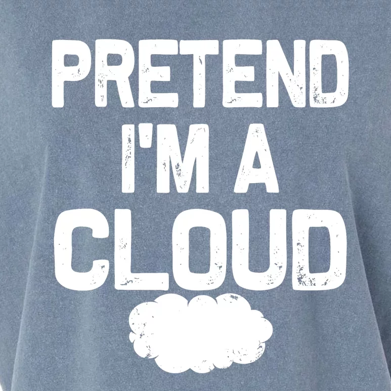 Pretend IM A Cloud Halloween Costumes Garment-Dyed Women's Muscle Tee