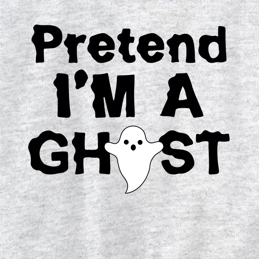 Pretend I'm A Ghost Funny Halloween Kids Sweatshirt