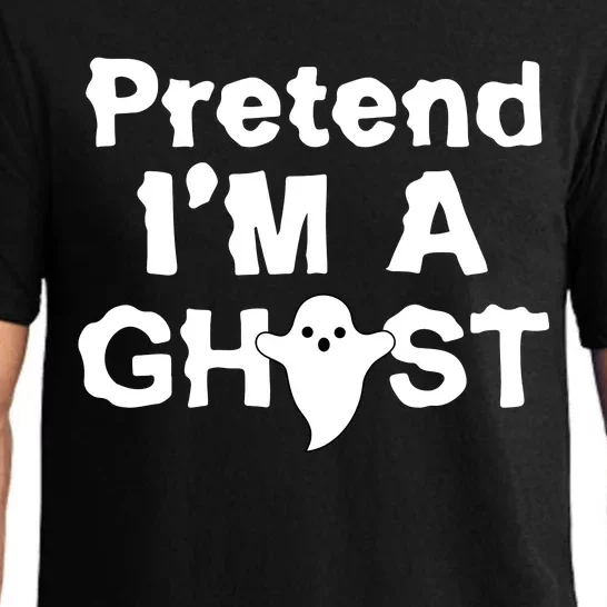 Pretend I'm A Ghost Funny Halloween Pajama Set