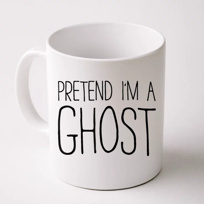 Pretend Im A Ghost Adult Front & Back Coffee Mug