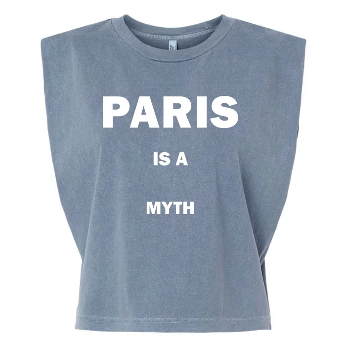 Paris Is A Myth Garment-Dyed Women's Muscle Tee