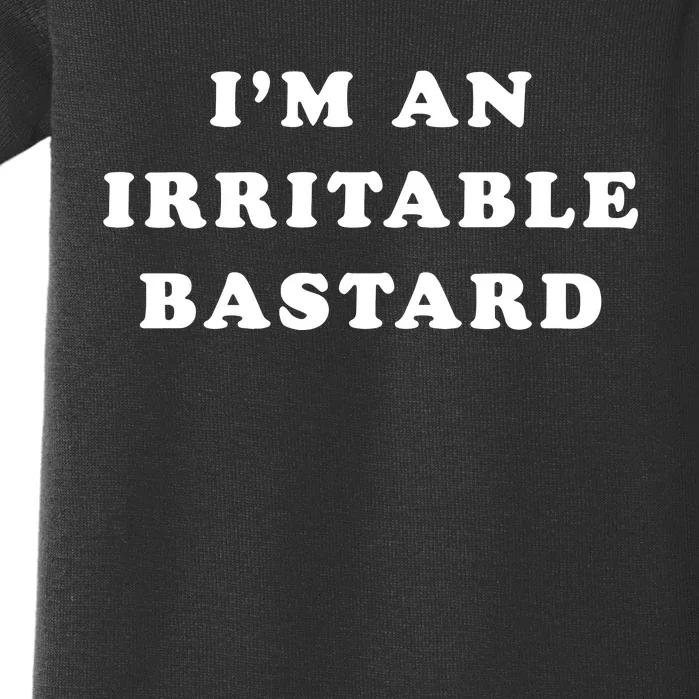 P.A.R.A.M.O.R.E Im An Irritable Bastard Baby Bodysuit