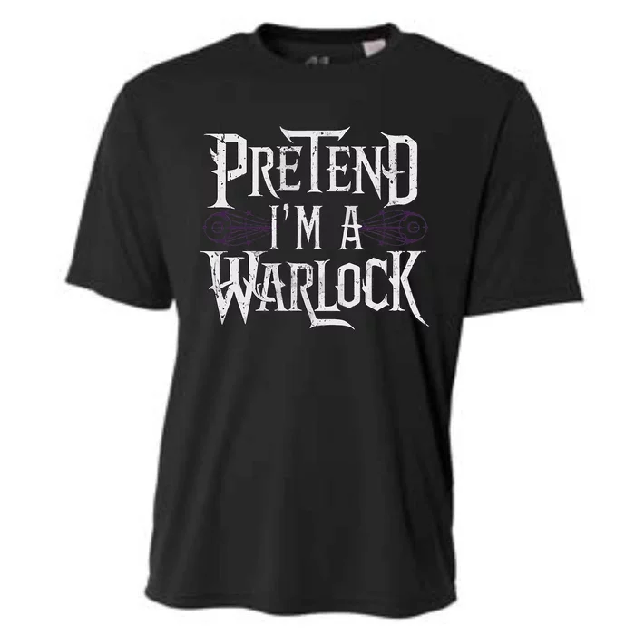 Pretend IM A Warlock Cooling Performance Crew T-Shirt