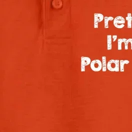 Pretend IM A Polar Bear Costume Funny Halloween Outfit Dry Zone Grid Performance Polo