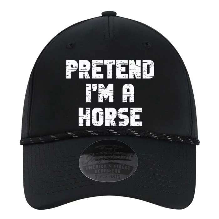 Pretend I'm A Horse Party Halloween Costume Performance The Dyno Cap