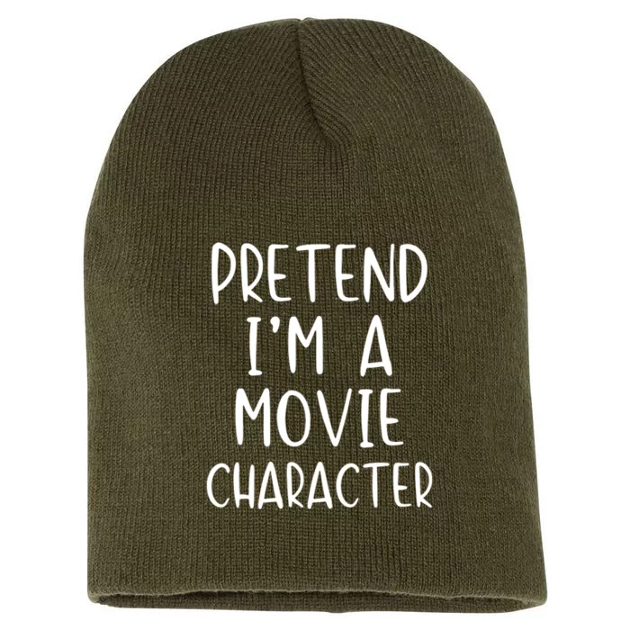 Pretend IM A Movie Character Costume Halloween Simple Funny Short Acrylic Beanie