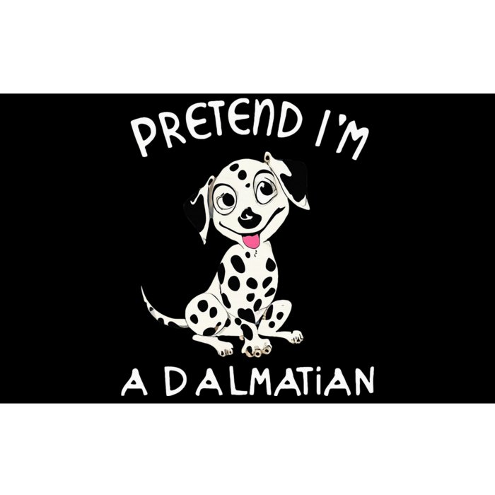 Pretend Im a Dalmatian Dog Halloween DYI Costume Bumper Sticker