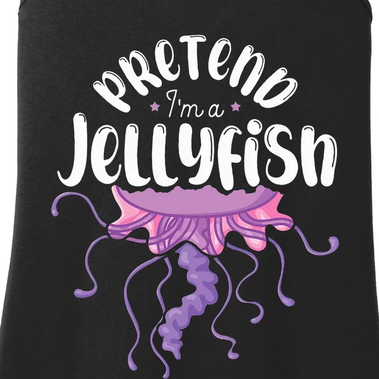 Pretend Im A Jellyfish Ladies Essential Tank