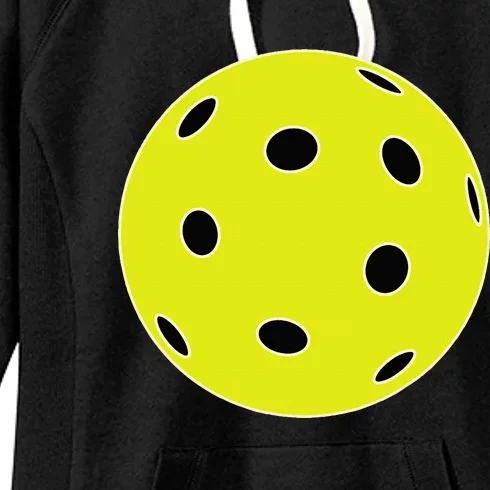 Pretend I'm A Pickleball Funny Easy Costume For Halloween Women's Fleece Hoodie