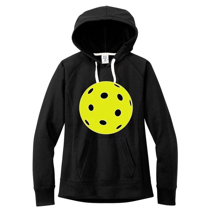 Pretend I'm A Pickleball Funny Easy Costume For Halloween Women's Fleece Hoodie