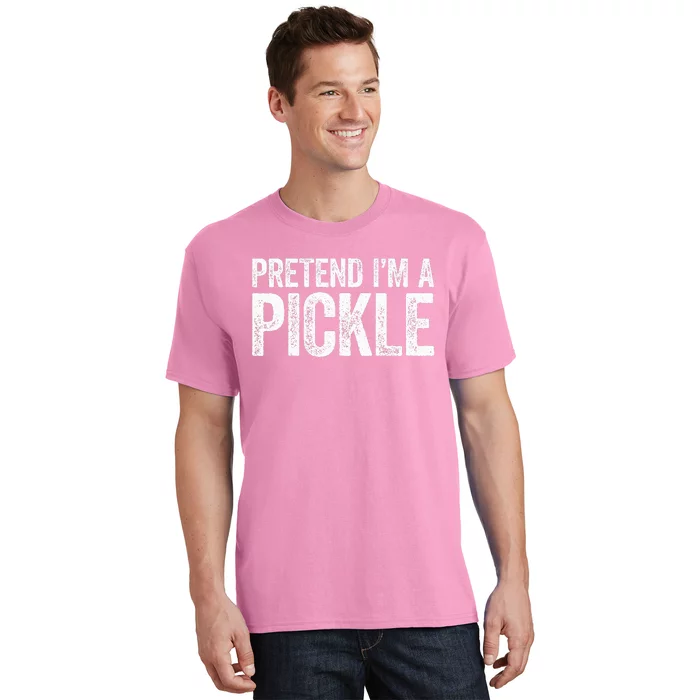 Pretend I'm A Pickle Matching Costume T-Shirt