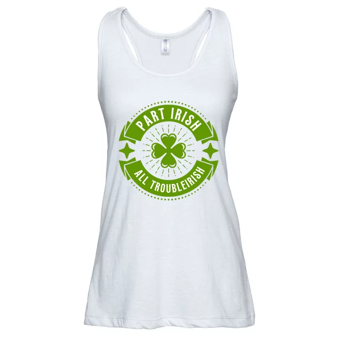 Part Irish All Trouble Ladies Essential Flowy Tank