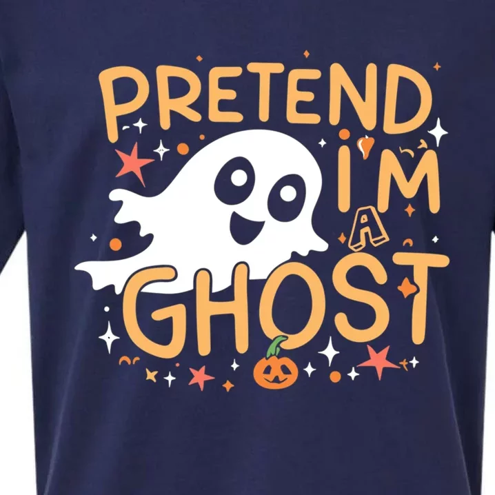 Pretend IM A Ghost Gift Sueded Cloud Jersey T-Shirt