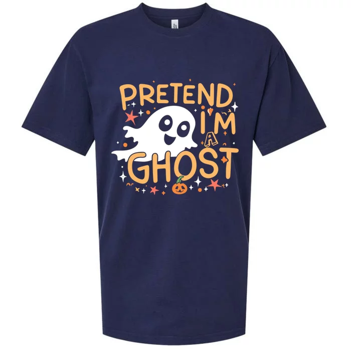 Pretend IM A Ghost Gift Sueded Cloud Jersey T-Shirt